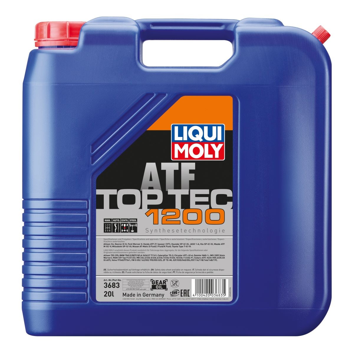LIQUI MOLY Automatikgetriebeöl VW,MERCEDES-BENZ,OPEL 3683