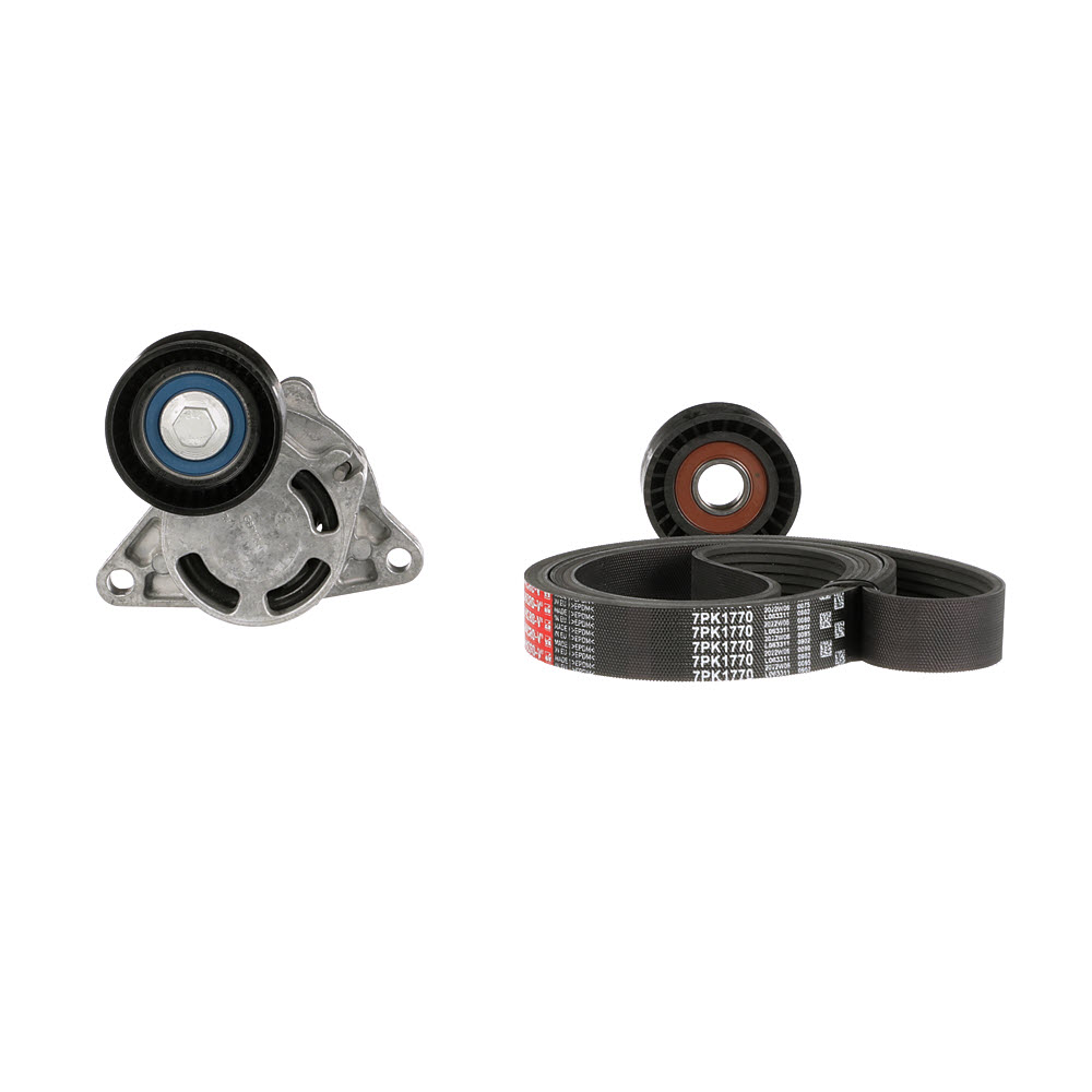 GATES Keilrippenriemensatz RENAULT K017PK1770 7PK1770,T36084,T38455 7701474368 Image