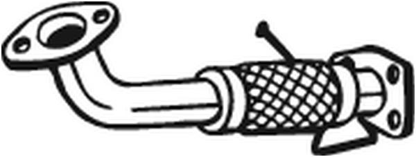 VEGAZ Abgasrohr HONDA HOR-112 BM70636,18210SWYE11 Image