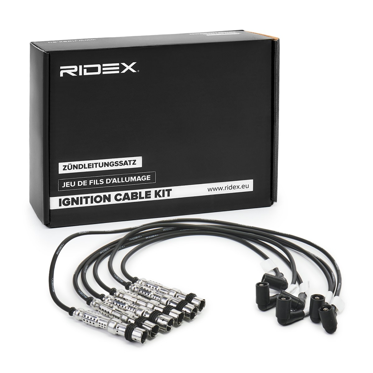 RIDEX Zündkabelsatz VW,SEAT 685I0359 021905409AD Zündleitungssatz Image