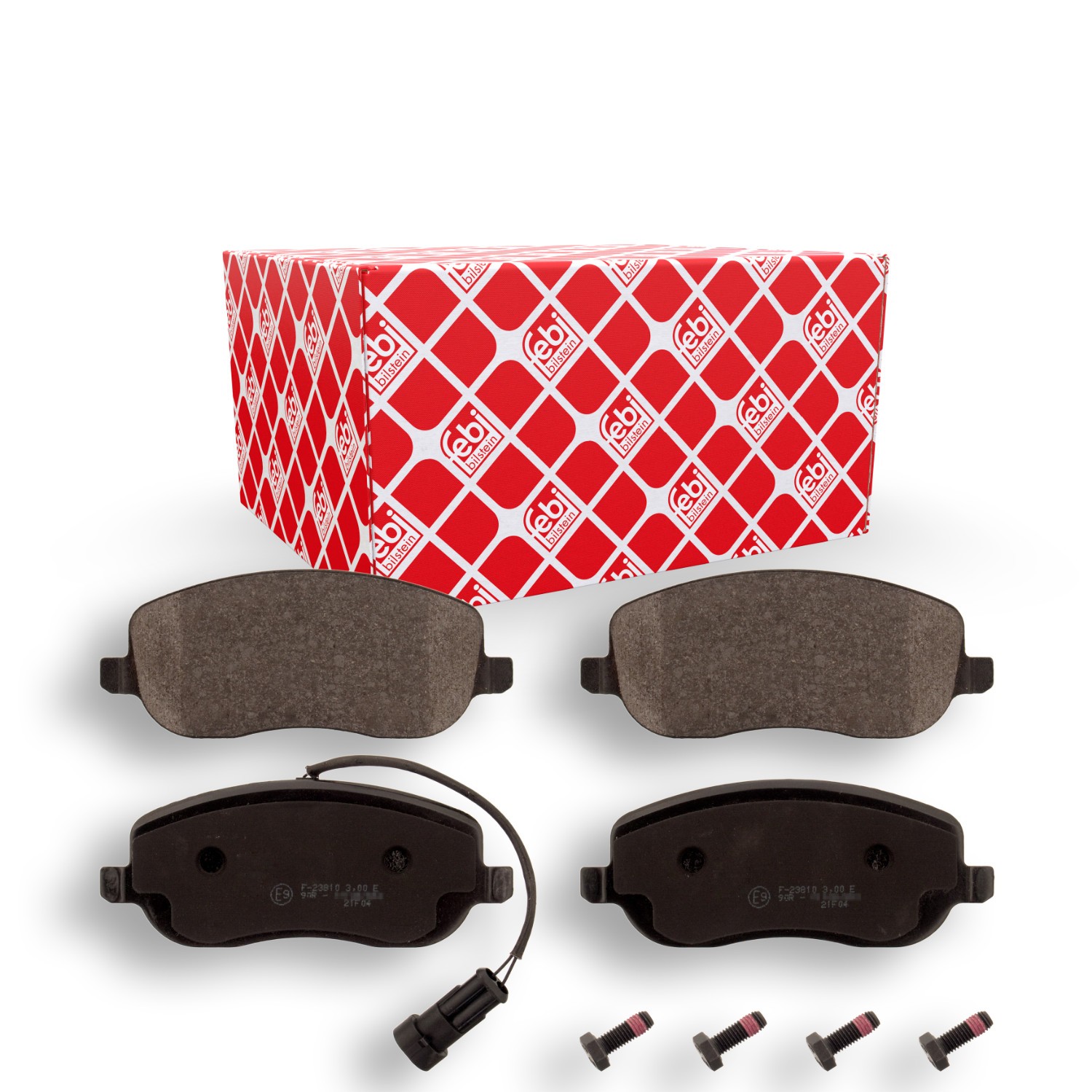 FEBI BILSTEIN Bremsbelagsatz FIAT 16854 77363627 Bremsbeläge,Bremsklötze,Bremssteine,Bremsbeläge & Bremsbelagsatz,Bremsklötze & Bremsbelagsatz Image