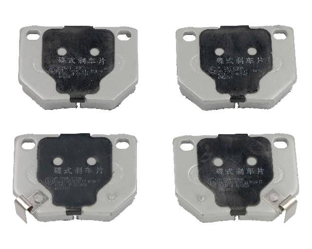 ASHIKA Bremsbelagsatz NISSAN 51-01-129 AY060NS044,AY060NS904,D406MN1185 4406004U85,4406004U86,4406011P93,4406043P85,44060AA585,44060AA586,AY060NS003 Image