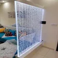 Personalizzazione. Schermi personalizzati e divisori per ambienti Fontana a LED Decorazione a bolle da parete per interni Pannello a bolle d'acqua