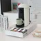 Porta capsule per caffè Nespresso Vertuoline Porta capsule Verismo Vertuo cassetto organizer bianco