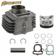 Per YinXiang YX 140 Motore Del Motociclo Cilindro 56 millimetri Foro Corpo Pistone Anello Guarnizione Kit 140cc Motore Orizzontale Pit Bike ATV parti