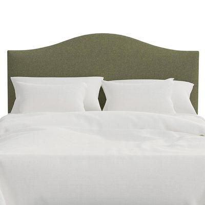 Vanessa Headboard - Arched, Arched/Linen Sage, Queen - Grandin Road