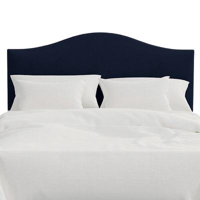 Vanessa Headboard - Arched, Arched/Velvet Ink, King - Grandin Road