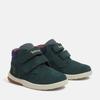Klettboot TIMBERLAND "TODDLE TRACKSMID HOOK & LOOP BOOT", Damen, Gr. 27, dunkelgrün suede, Leder, sportlich, Schuhe, Winterstiefel, Winterboots, Snowboots, Winterschuhe, für Kinder