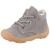 Lauflernschuh PEPINO BY RICOSTA "Colin WMS: weit", Kinder, Gr. 25, grau, Leder, casual, Schuhe, Babyschuh, Winterstiefel mit Warmfutter, Größenschablone zum Download