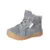 Schnürstiefelette PEPINO "Pepino Stiefelette Leder", Damen, Gr. 23, bunt (grau, grün), Leder, casual, Schuhe