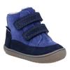 Lauflernschuh RICHTER "Maxi WMS: Mittel", Kinder, Gr. 25, blau (blau, navy), Nubukleder, casual, Schuhe, Winterschuh mit WMS und Warmfutter, Größenschablone zum Download