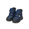 Winterboots GEOX "B BALTIC BOY B ABX", Kinder, Gr. 25, blau (navy, royalblau), Synthetik, Textil, sportlich, Schuhe, Klettstiefel, Snowboots mit Warmfutter, Größenschablone zum Download