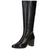 Stiefel CAPRICE "Caprice Stiefel Leder", Damen, Gr. 38,5, schwarz, Leder, casual, Schuhe
