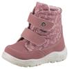 Winterstiefel PEPINO BY RICOSTA "Madlen WMS: mittel", Kinder, Gr. 26, rosa (rosa, weiß), Lederimitat, Textil, casual, Schuhe, Klettstiefel mit Sympatex, Lauflernschuh, Größenschablone zum Download