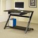 Wildon Home® Rocksprings Computer Desk Wood/Metal in Black/Brown/Gray | 30 H x 42 W x 22 D in | Wayfair 911333