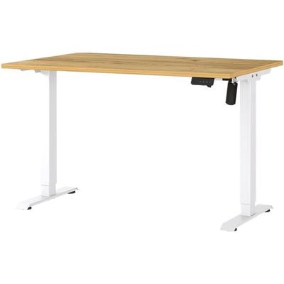 Germania-Werke Schreibtisch höhenverstellbar (elektrisch) »Boras« 120 cm weiß, 120x119x80 cm Image