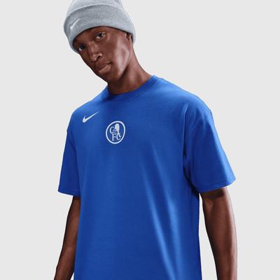 Chelsea Nike T90 Remix T-Shirt – Blau Image