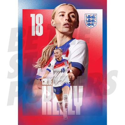 England Lionesses Chloe Kelly 25/26 Heimspiel A2 Poster Image