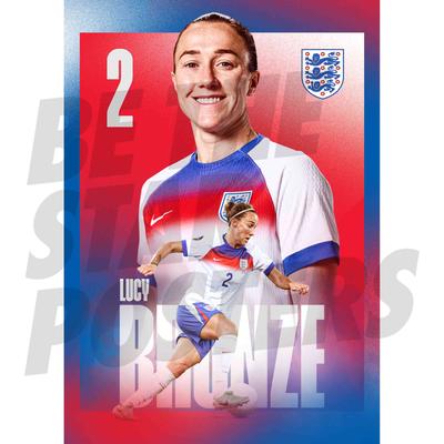 England Lionesses Lucy Bronze 25/26 Spiel A2 Poster Image