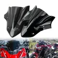 Nuova Carenatura Parabrezza Parabrezza Deflettore del Vento Moto Spoiler Anteriore Nero Misura per Kawasaki Z900 2017 2018 2019 Accessori