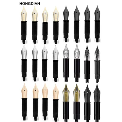 HONGDIAN Replacement Fountain Pen Nib F/EF/B Nib For Fountain Pen Nib Nibs Spare Pen Nibs School Office Supplies Stationery