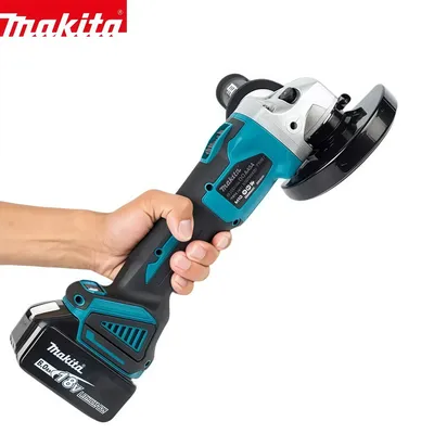 2025 Makita DGA404 Angle Grinder 18V Lithium Battery Brushless Polishing Machine Industrial Cutting Power Tools