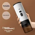 AT05-Macchina per caffè espresso portatile alimentata tramite USB con Power Bank integrato per una preparazione rapida del caffè