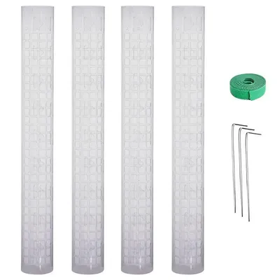 Moss Pole For Plants Monstera Clear Stackable Plant Support Stakes Clear Adjustable Moss Pole Plant Support For Small Moss Pole