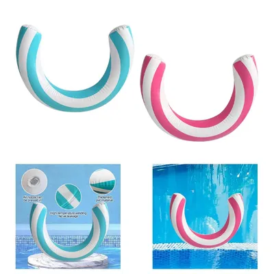 Lightweight Curved Inflatable Swimming Pool Float Accessories for Lake Beach - Fun Water Fun Inflatable Swimming Pool Floats