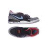 Nike Air Jordan Herren Sneakers, Gr. 45, schwarz, Kunstleder, Leder