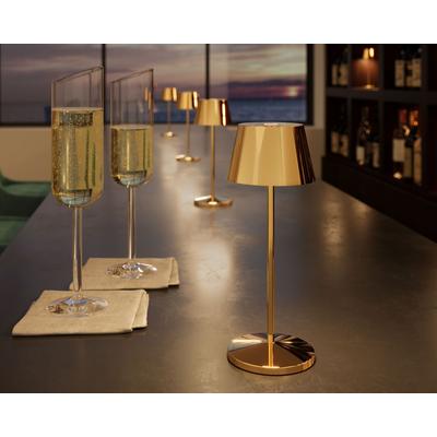 Villeroy&Boch »Seoul Micro RC« Tischleuchte metallic gold gebürstet Image