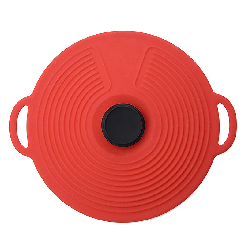 Reusable Self Sealing Lid Silicone Food Covers Set Of 3 Spill Proof Dustproof Kitchen Pot Lid Bowl Cover Oil Splash Guard Household Essentials