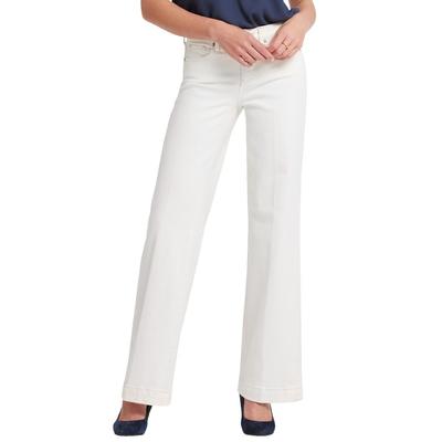 NYDJ Nydj Teresa Winter White Wide Leg Jean