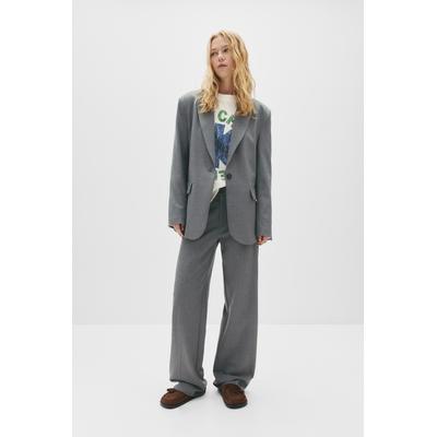 High-Waist Smart Trousers