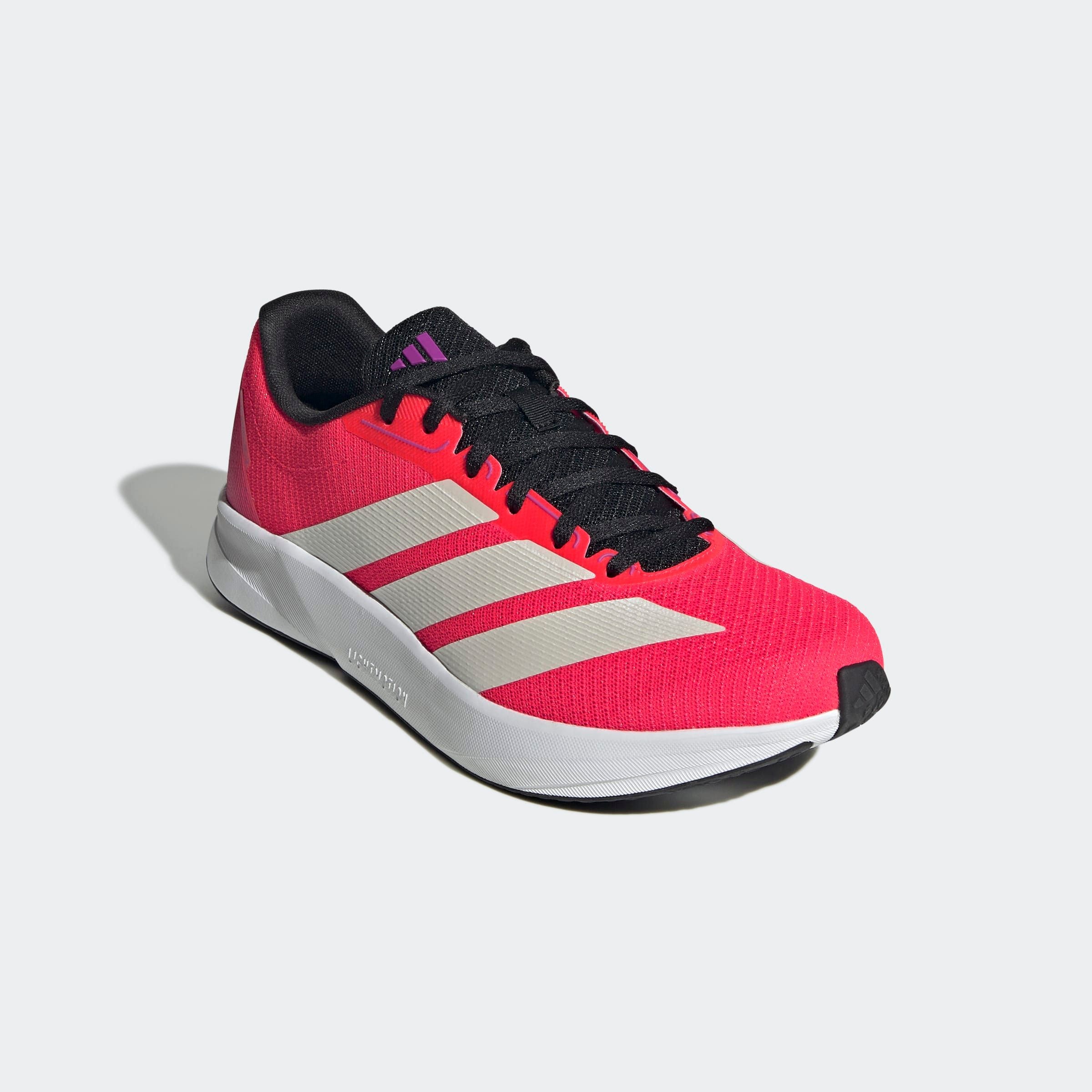 Laufschuh ADIDAS PERFORMANCE "DURAMO RC2", Damen, Gr. 43, rosa (lucid rot, zero metallic, shock pink), Textil, Schuhe Laufschuh