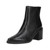 Stiefelette PAUL GREEN "Paul Green Stiefelette Glattleder", Damen, Gr. 37, schwarz, Glattleder, casual, Schuhe