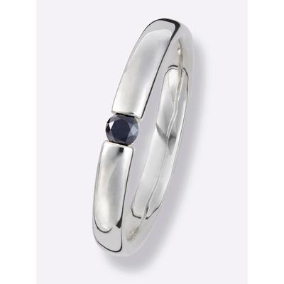Fingerring LADY Gr. 18, silber (silber 925), Fingerringe, Damen, 18, Silber 925 (Sterlingsilber)-Glas, Silber 925 (Sterlingsilber), Glas Image