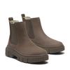 Chelseaboots TIMBERLAND "GREYFIELDMID CHELSEA BOOT", Gr. 38, braun (medium braun nubuck), Leder, sportlich, Schuhe, Winterstiefel, Schnürstiefel, Winterschuhe