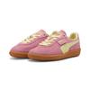 Sneaker PUMA "PALERMO", Gr. 40, poised pink, gold moon, Leder, unifarben, sportlich, Schuhe