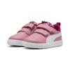 Sneaker PUMA "COURTFLEX V3 V INF", Gr. 22, rosa (poised pink, puma weiß, berry), Synthetik, sportlich, Schuhe, für Kinder