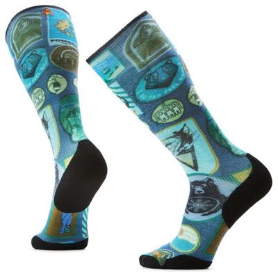 Smartwool - Ski Targeted Cushion Explorer Print OTC - Skisocken Unisex M | EU 38-41 bunt Image
