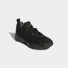 Basketballschuh ADIDAS PERFORMANCE "ADIDAS INITIATION", Gr. 44,5, core schwarz, iron metallic, grau five, sportlich, Schuhe