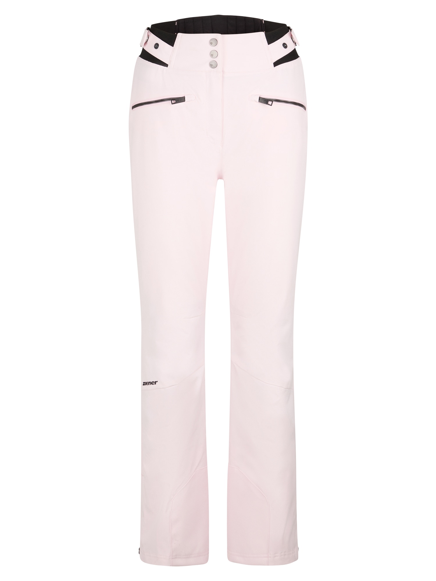 Skihose ZIENER "TILLA-Z pants lady", Damen, Gr. 34, EURO-Größen, rosa (shell pink), Obermaterial: 100% Polyester; Obermaterial 2: 100% Polyester; Futter: 100% Polyester; Futter 2: 100% Polyamid; Wattierung: 100% Polyester, Hosen Skihose