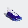 Basketballschuh ADIDAS PERFORMANCE "ADIDAS INITIATION J KIDS", Gr. 37, blau (lucid blau, cloud weiß, lucid blau), sportlich, Schuhe