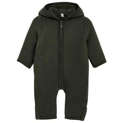 Huttelihut - Kid's Pram Suit Wool Fleece - Overall Gr 80 oliv Image