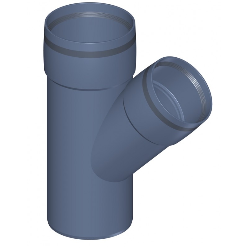 PoloPlast POLO KAL XS Abzweig DN 110/90, 45 Grad Image