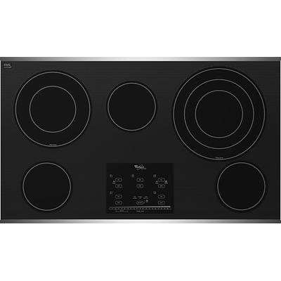 Whirlpool 36" Built-In Electric Cooktop - Stainless-Steel - G9CE3675XS