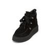 Stiefelette MARC O'POLO "mit markanter Rillen-Plateausohle", Damen, Gr. 41, schwarz, Obermaterial: 100% Leder (Rind), unifarben, Schuhe