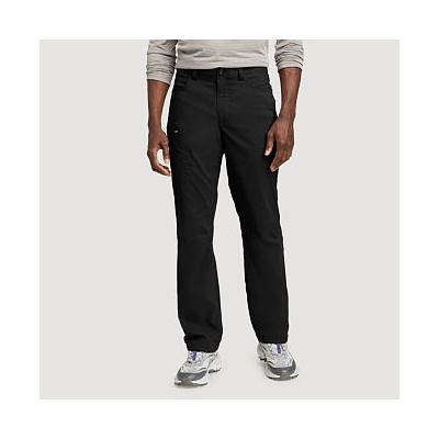 Eddie Bauer Men's Rainier Fleece-Lined Cargo Pants - Black - Size 34/34