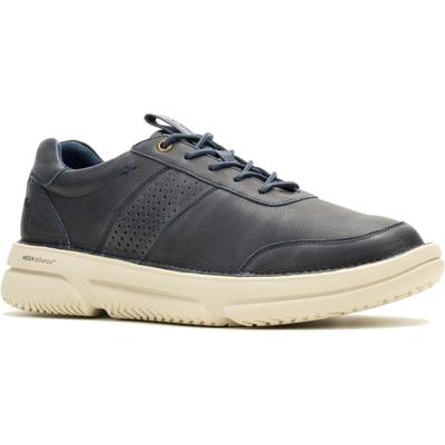 Hush Puppies Baylor Leder Herren Sneakers in Marineblau Image